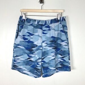 DSG 8"‎ Agility Short Athletic Fit Blue Camo Men's Training Shorts